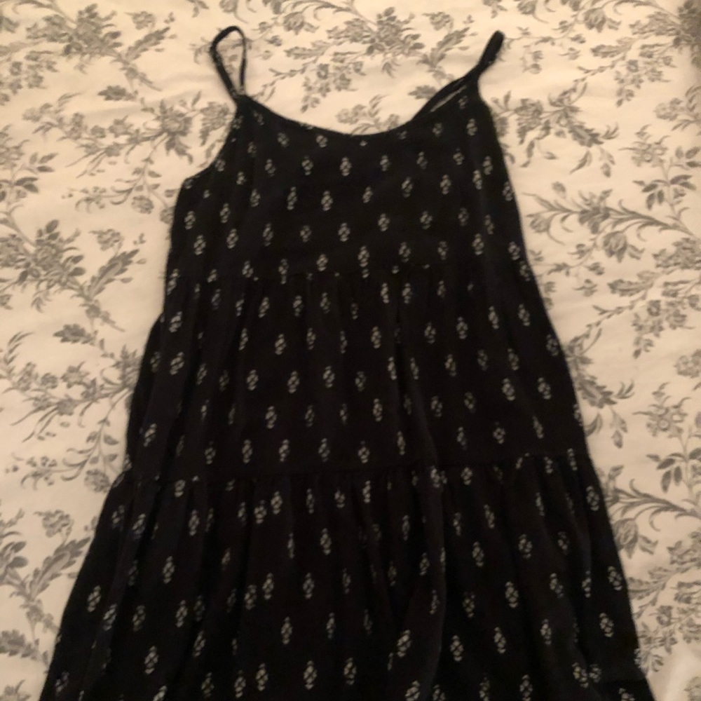 Black target sundress